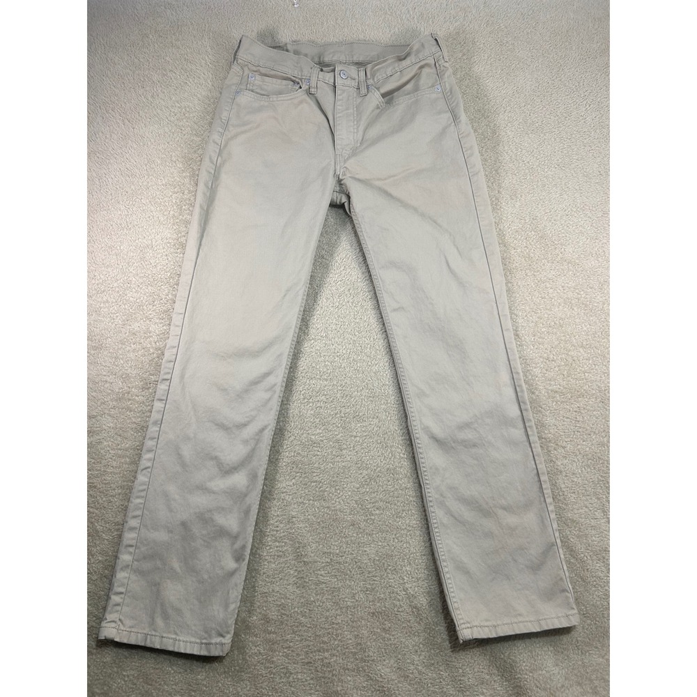 Levi Strauss Co 514 Mens Tan Straightโ Fit Chinos Casual Pants W34 L32